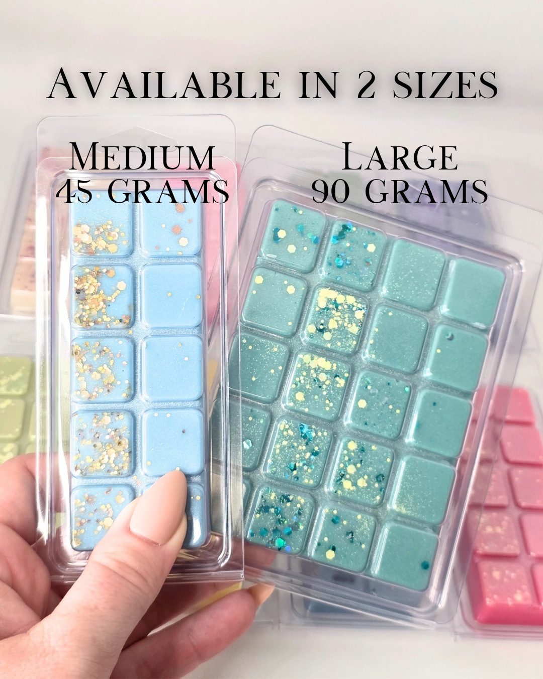 Unbranded "White Label" Wax Melts - in lots of 5