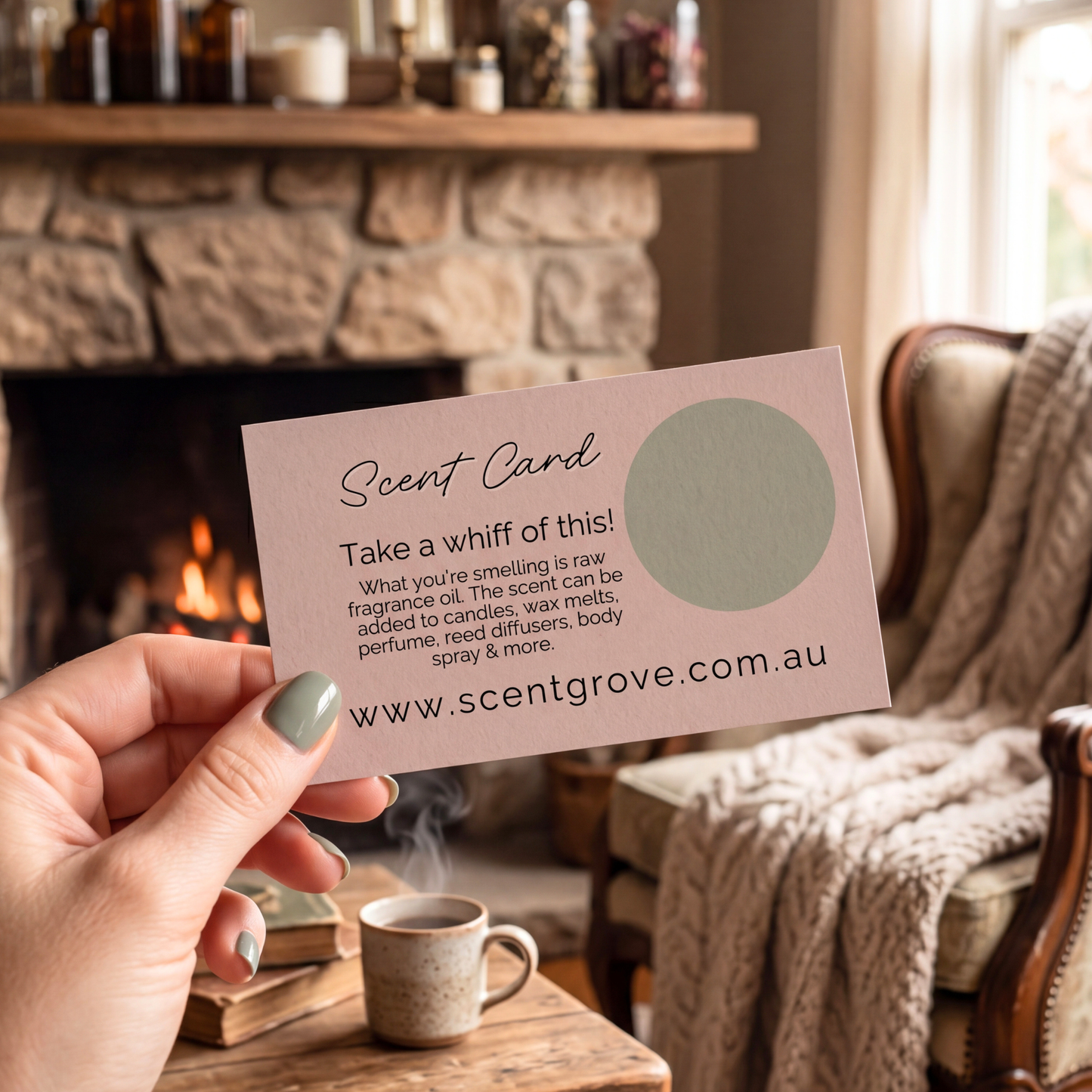 Scent Card Sample -PICK YOUR SCENT