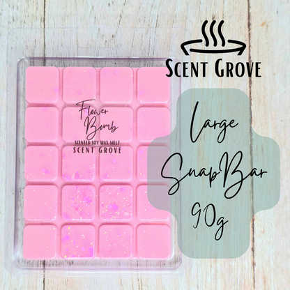 Flower Bomb inspired soy wax melt