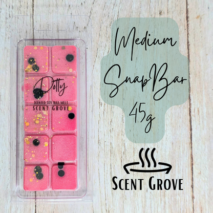 Dotty type scented soy wax melt