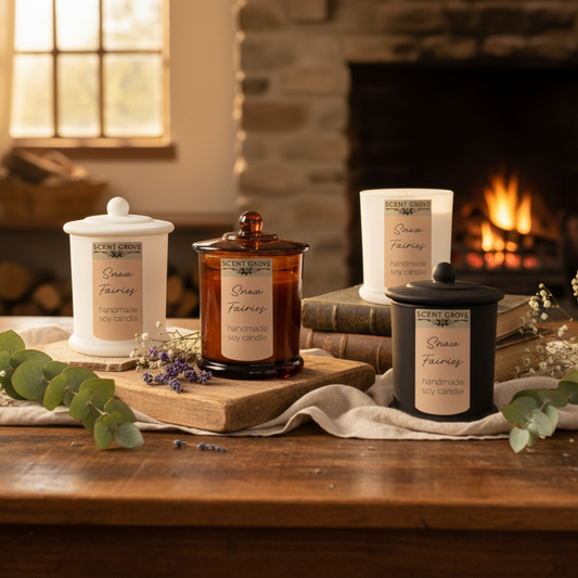 Vanilla 28 scented Wood Wick Soy Candle