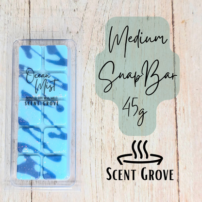 Ocean Mist scented soy wax melt