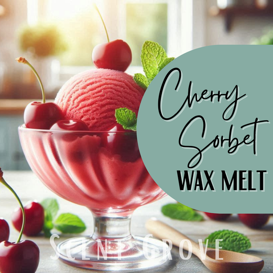 Cherry Sorbet scented soy wax melt