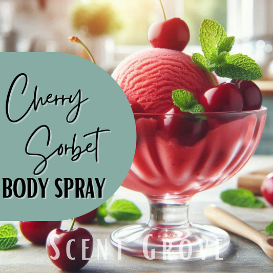 Cherry Sorbet scented body mist spray 100ml
