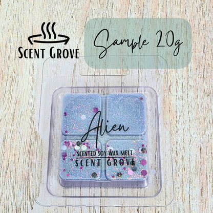 Alien inspired soy wax melt