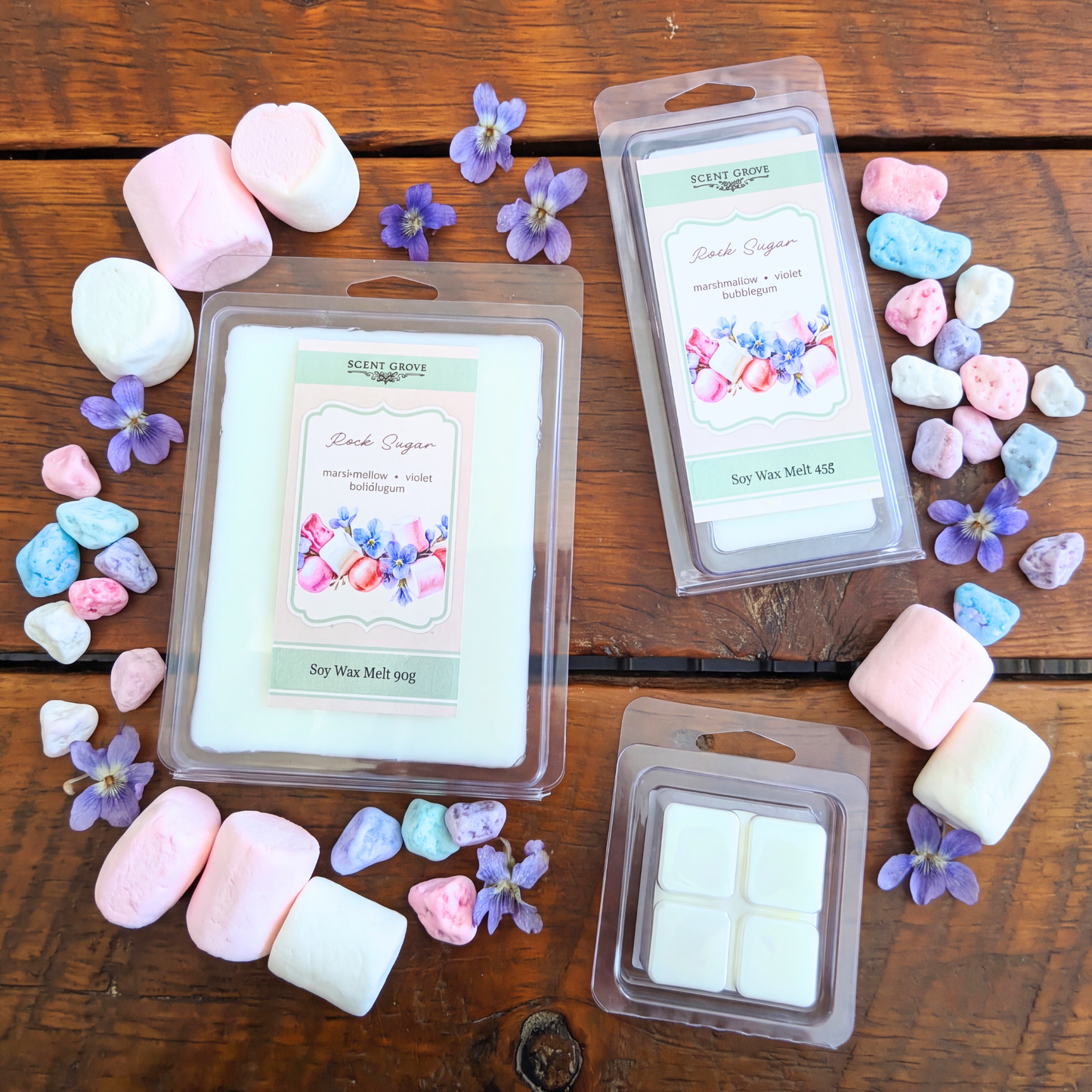 Rock Sugar (Kayali) scented soy wax melt