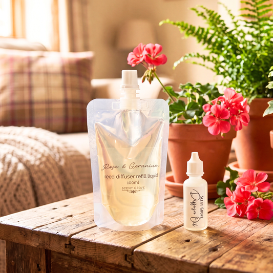 Rose Victorian Scented Diffuser Refill Liquid