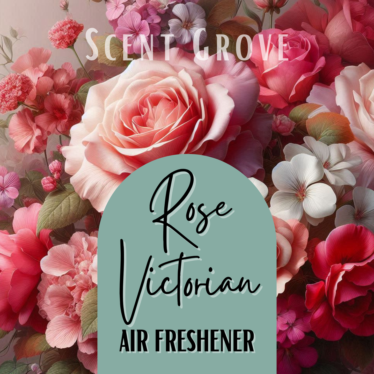 Rose Victorian Scented Air Freshener Spray multi purpose for car, home, room