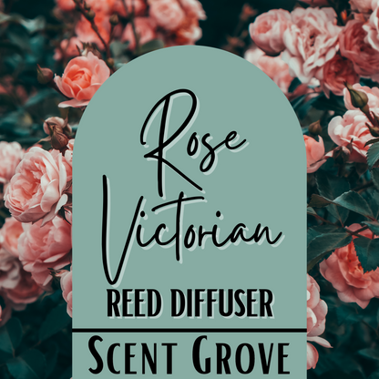 Rose Victorian Scented Reed Diffuser 200ml