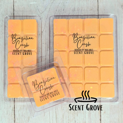 Brazilian Crush scented soy wax melt