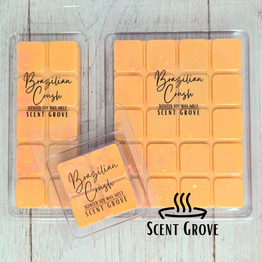 Brazilian Crush scented soy wax melt