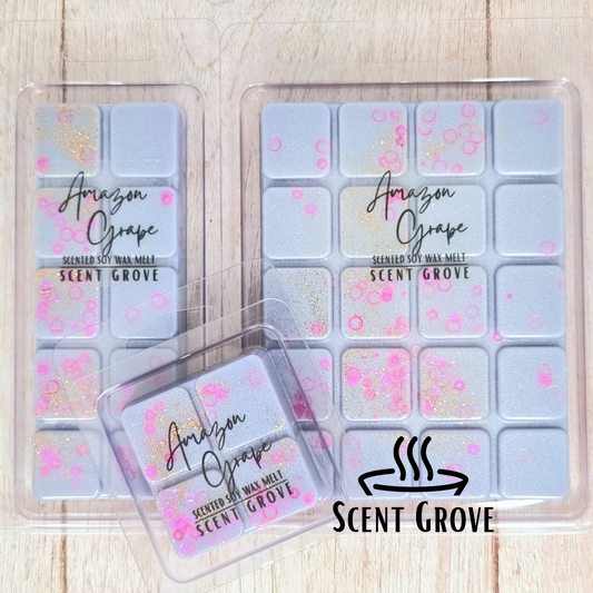 Amazon Grape scented soy wax melt