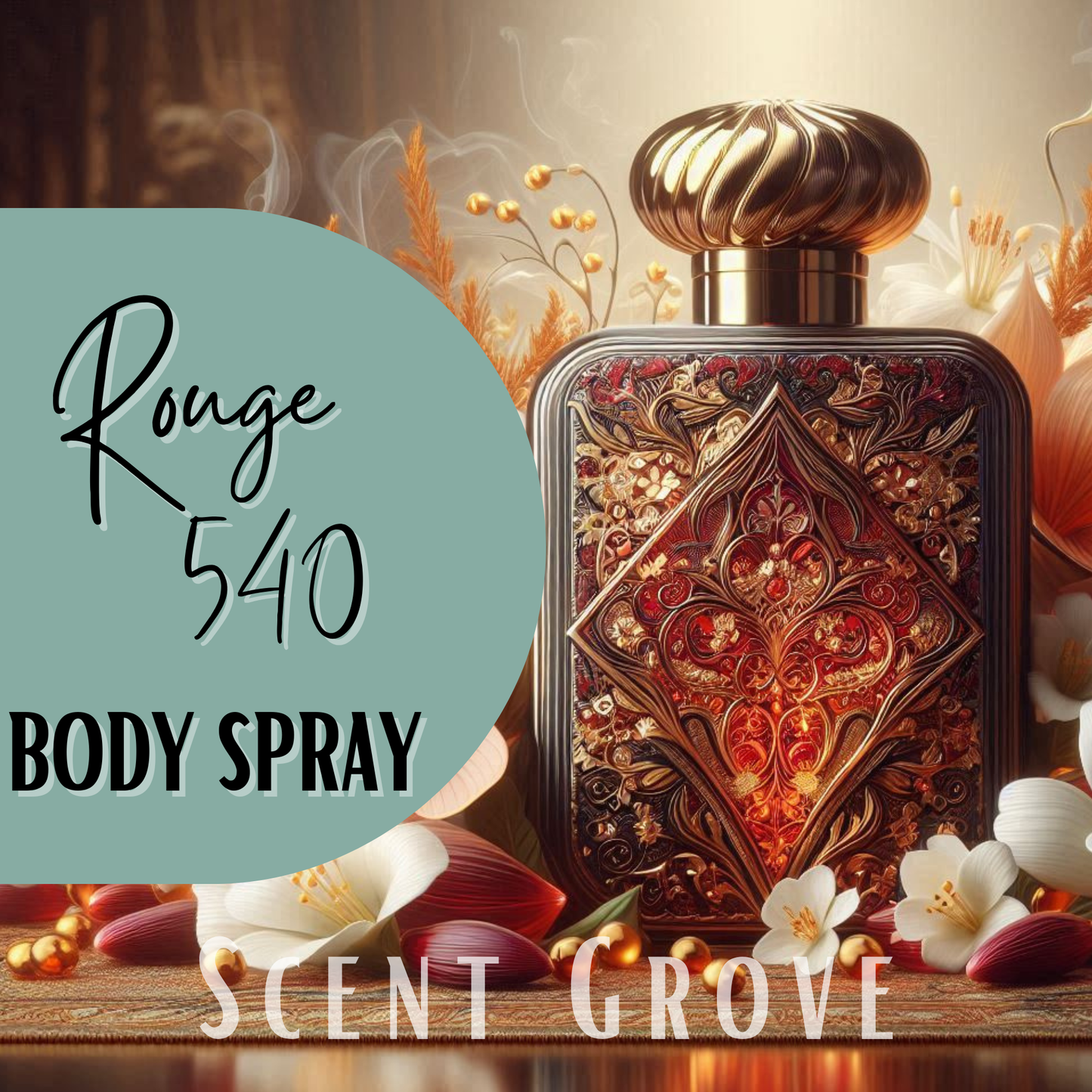 Rouge 540 scented body mist spray 100ml