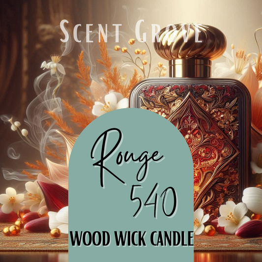 Rouge 540 scented Wood Wick Soy Candle