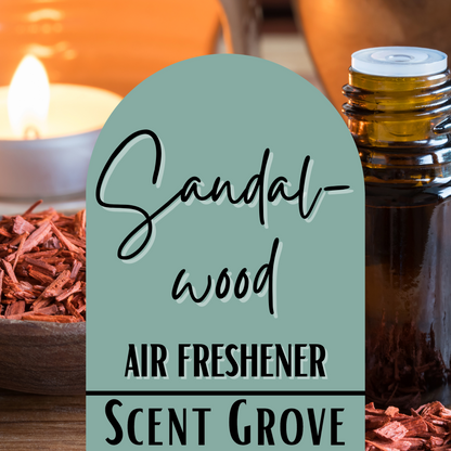 Sandalwood Scented Air Freshener Spray multi purpose for car, home, room
