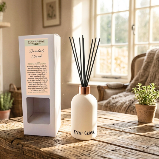 Sandalwood Scented Reed Diffuser 200ml