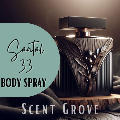 Santal 33 scented body mist spray 100ml