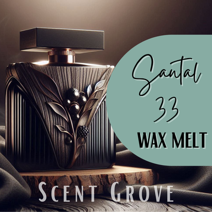 Santal 33 scented soy wax melt