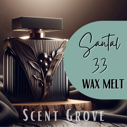 Santal 33 scented soy wax melt