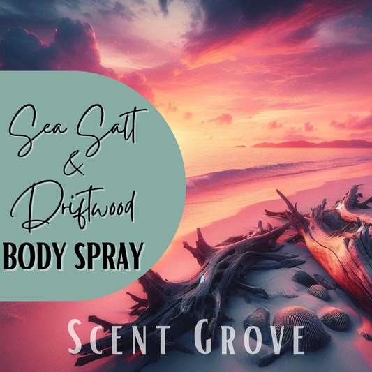 Sea Salt & Driftwood scented body mist spray 100ml