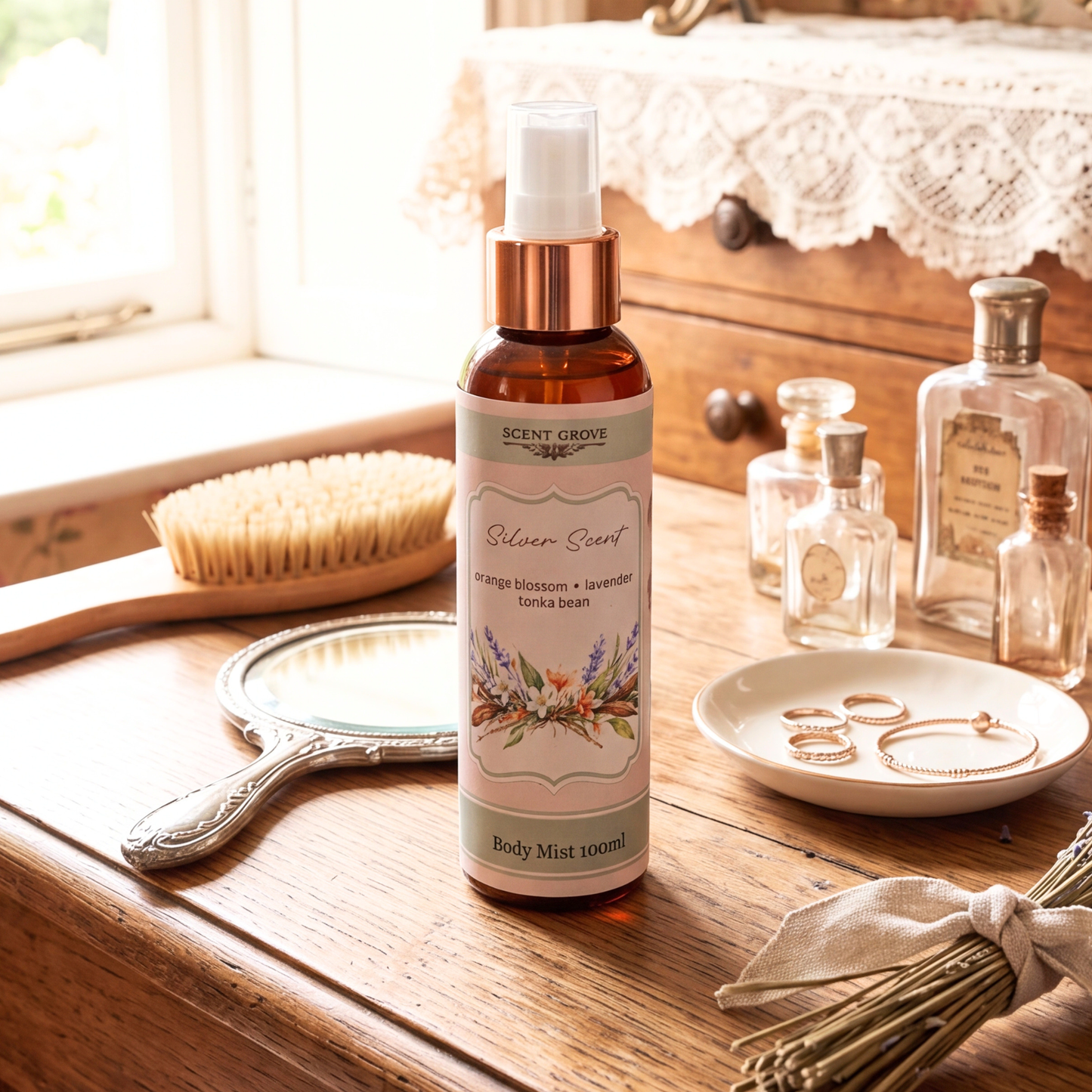 Silver Scent scented body mist spray 100ml