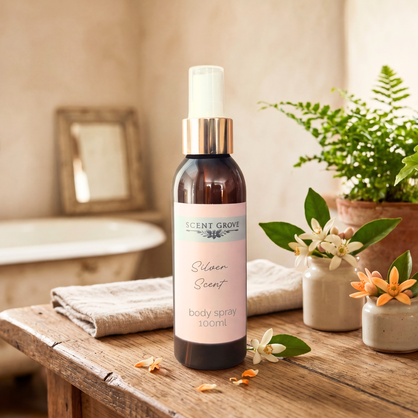 Silver Scent scented body mist spray 100ml