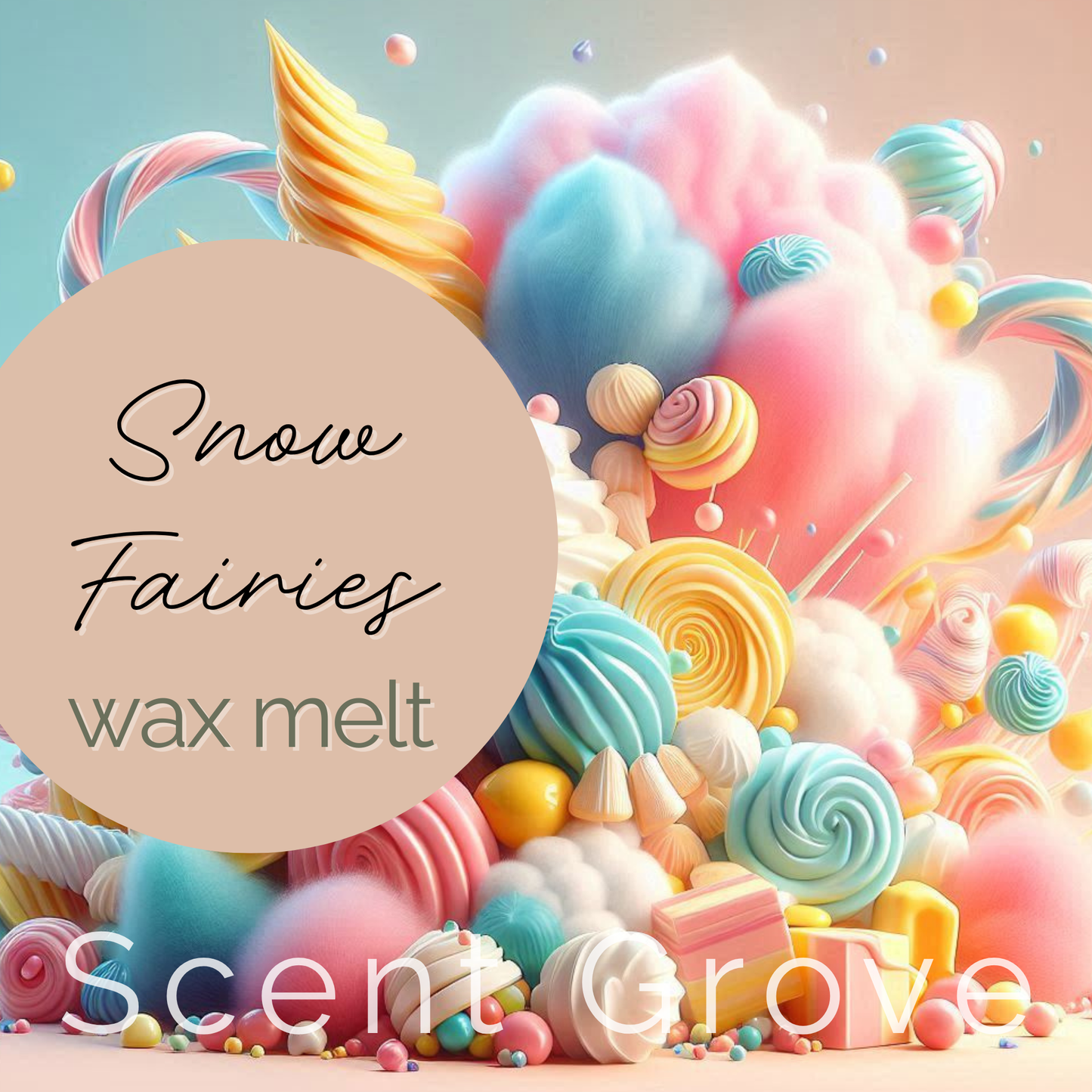 Snow Fairies soy wax melt