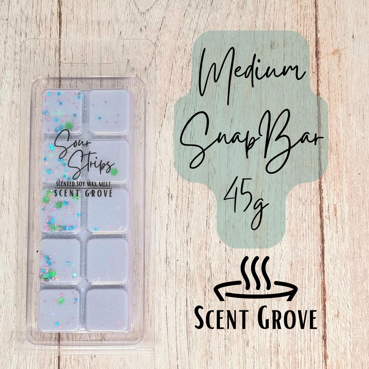 Sour Strips scented soy wax melt