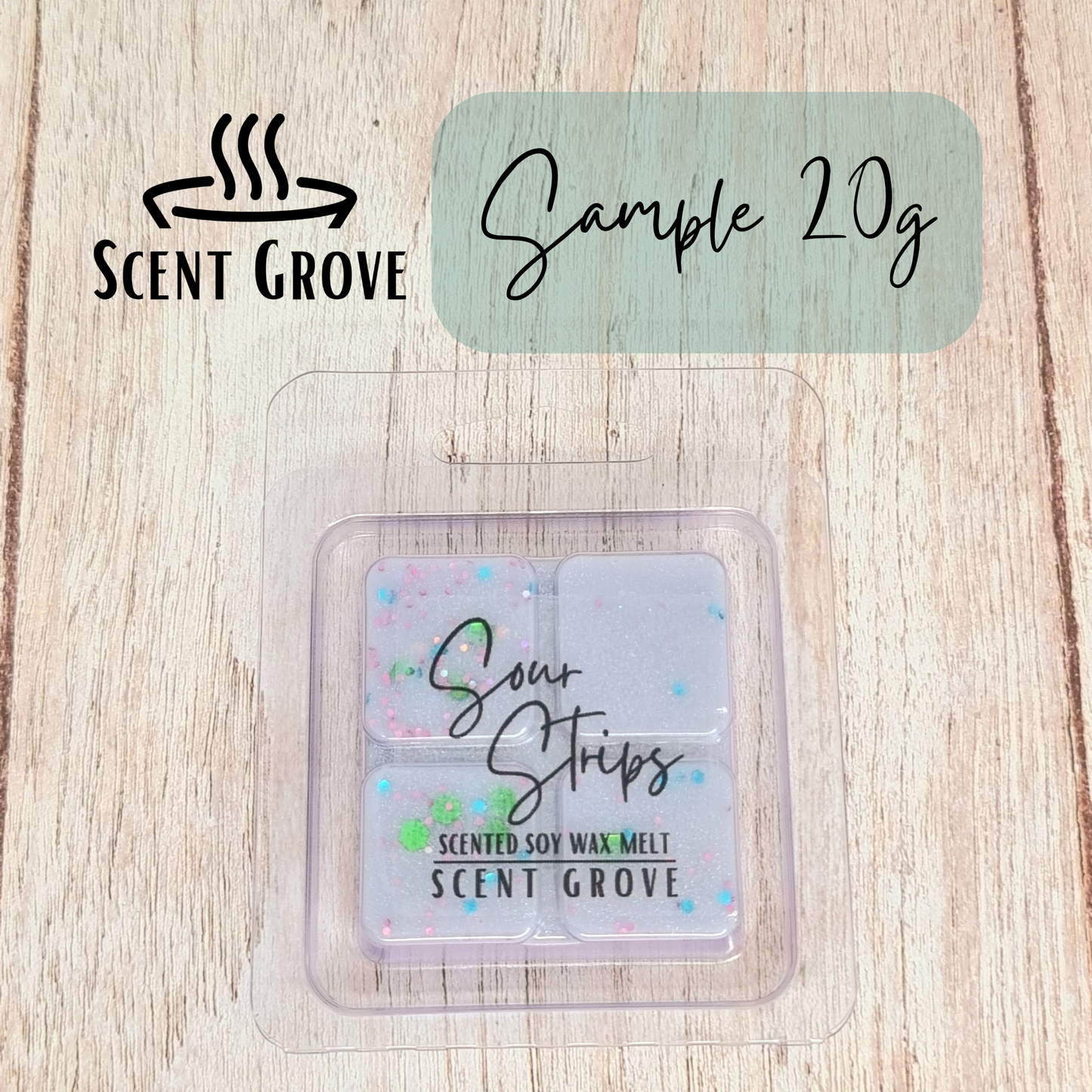 Sour Strips scented soy wax melt