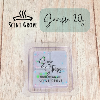 Sour Strips scented soy wax melt