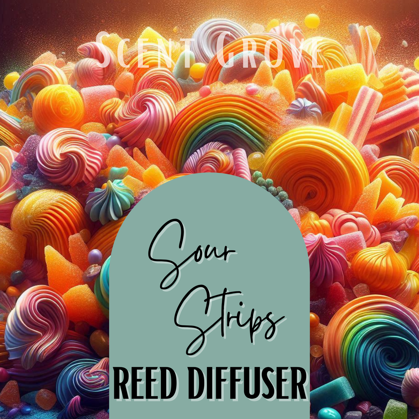 Sour Strips Scented Reed Diffuser 200ml