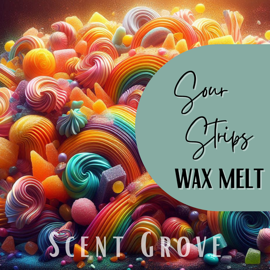 Sour Strips scented soy wax melt