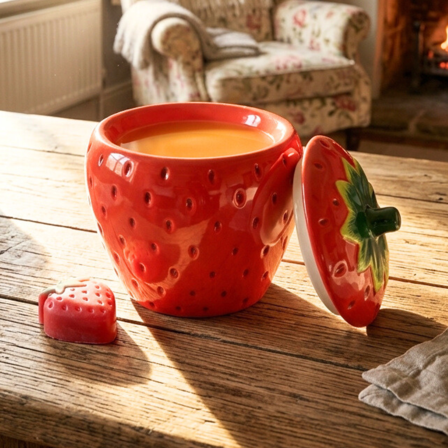 Strawberry Wax Burner