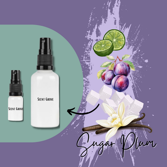 Sugar Plum scented fine perfume mist