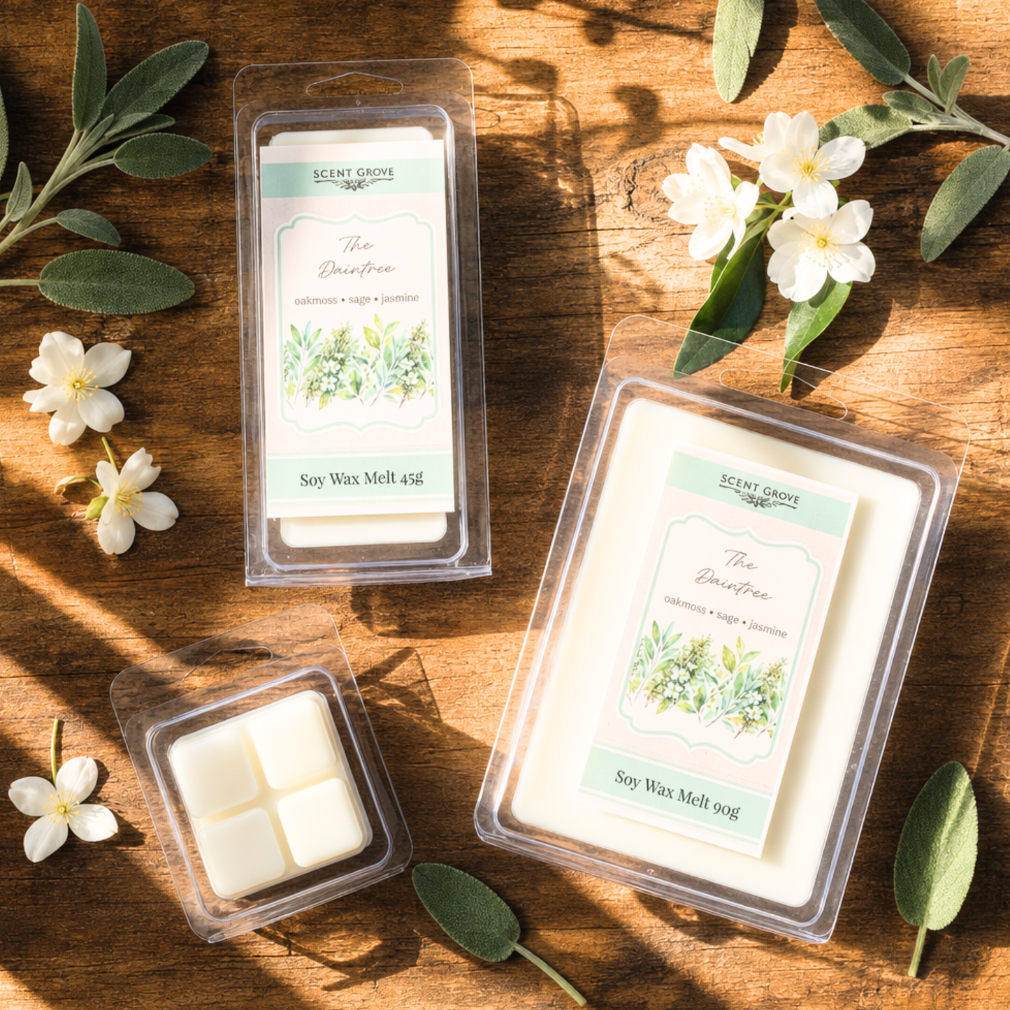 The Daintree scented soy wax melt