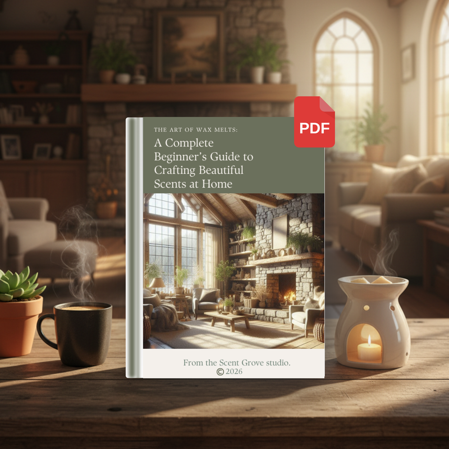 The Art of Wax Melts - 40 page Ebook