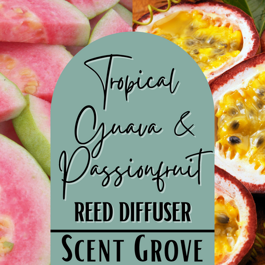 Tropical Guava & Passionfruit Scented Reed Diffuser 200ml