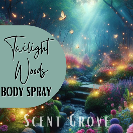 Twilight Woods scented body mist spray 100ml