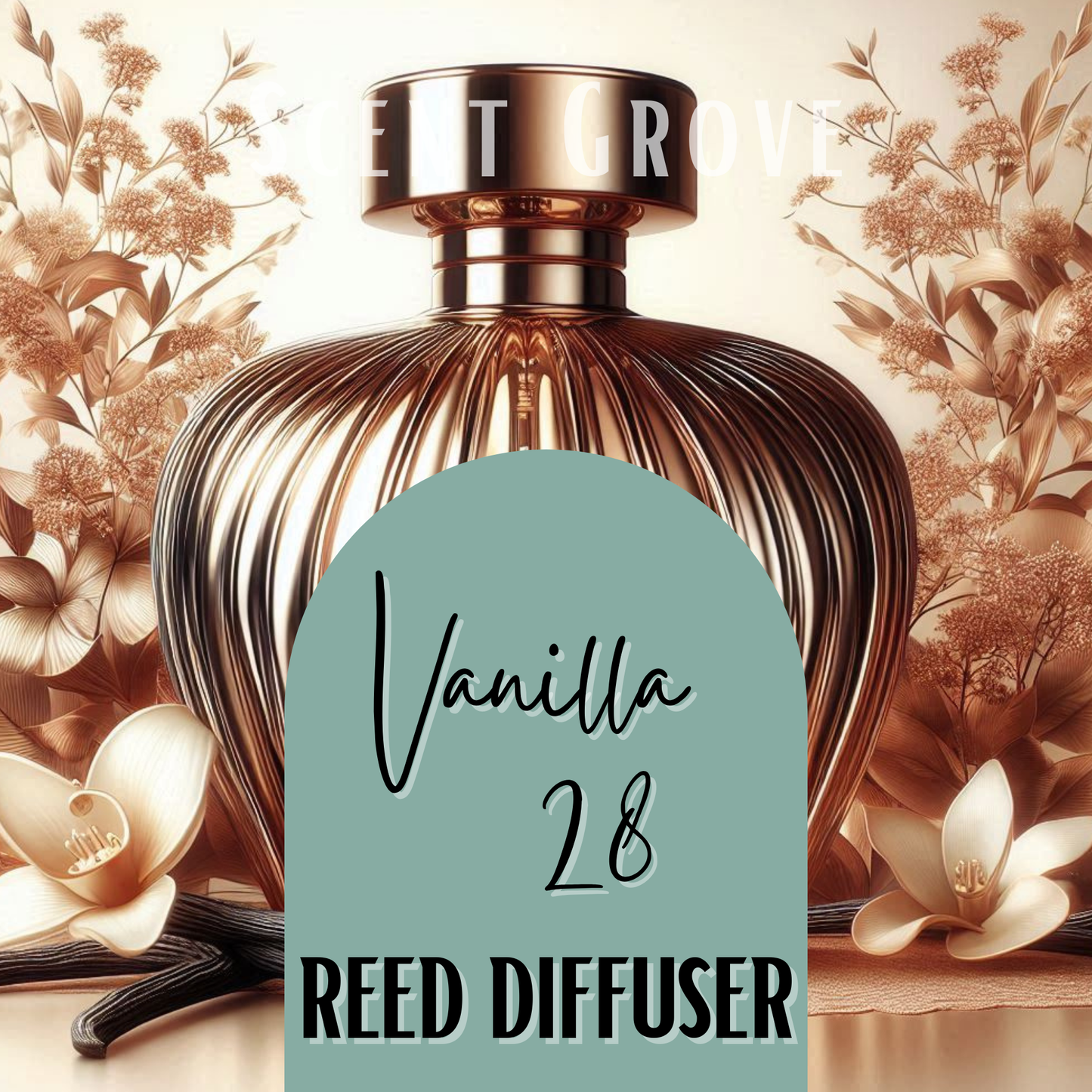 Vanilla 28 Scented Reed Diffuser 200ml