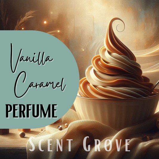 Vanilla Caramel scented fine perfume mist