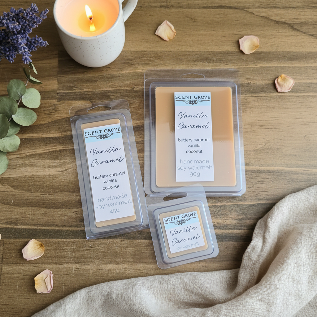 Vanilla Caramel soy wax melt