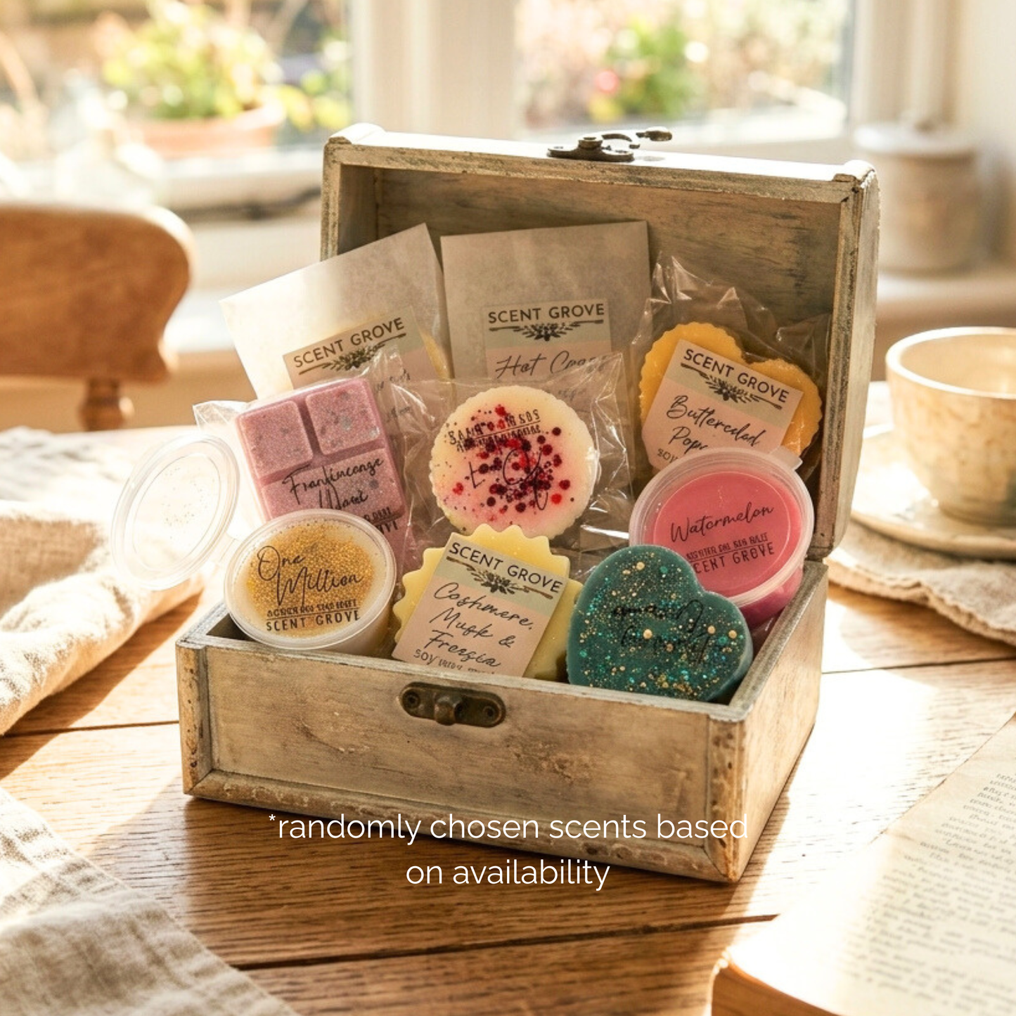 Variety Mix of sample wax melts