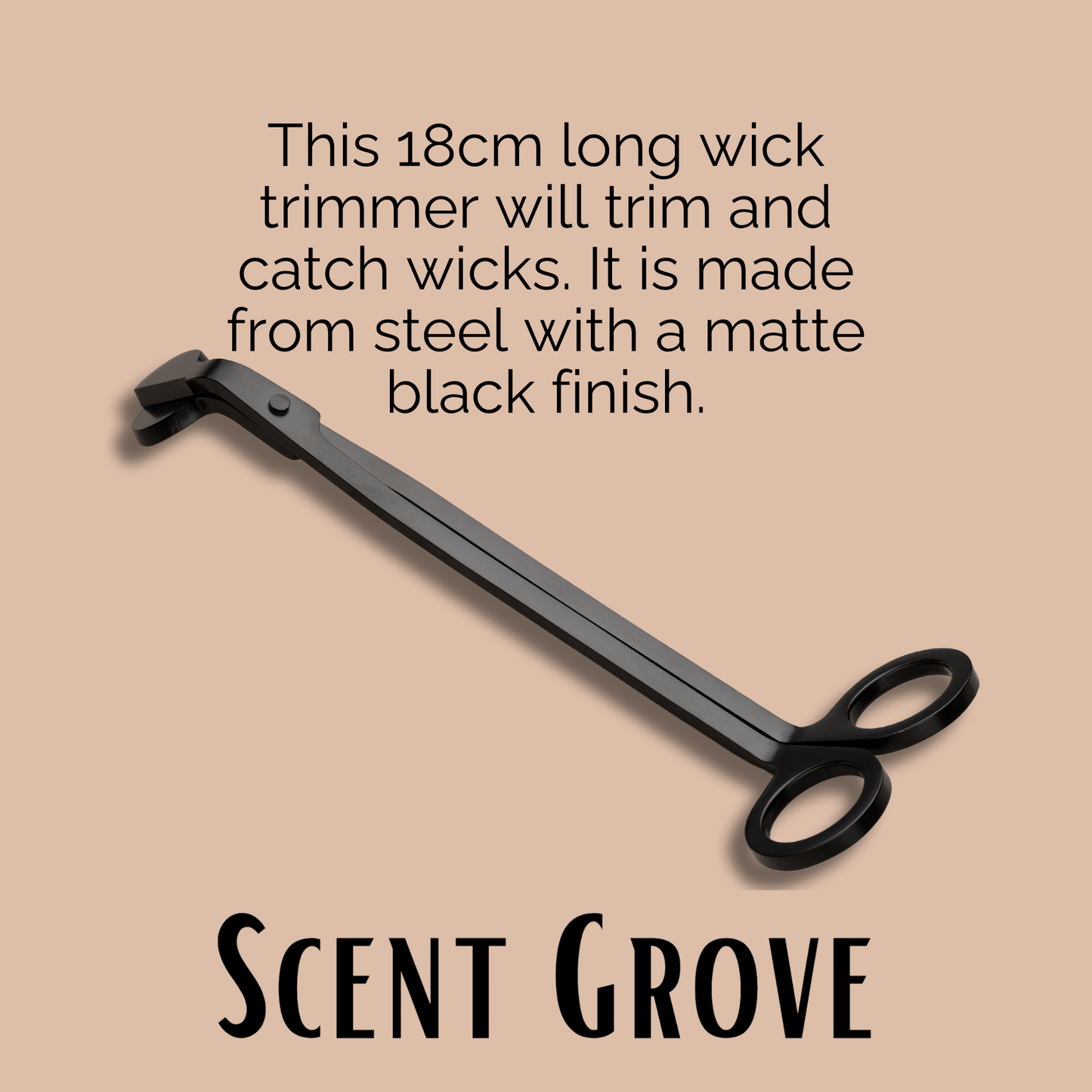 Wick Trimmer Matte Black