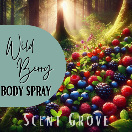 Wild Berry scented body mist spray 100ml