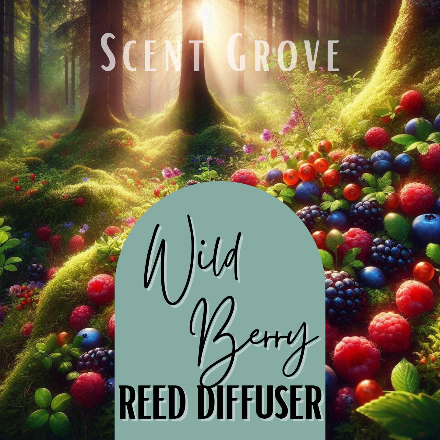 Wild Berry Scented Reed Diffuser 200ml